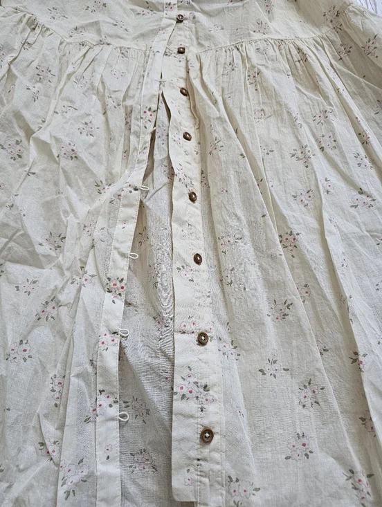 Free People Bella Mae Floral Button-Front Midi Dress Nwot - Picture 6 of 12